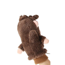 Load image into Gallery viewer, Children's Gloves Keep Warm New Winter Girls' Plush Cute Cartoon Cold-Proof Gloves
