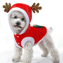 Load image into Gallery viewer, Dog Christmas Clothes Sweater Dog Hoodies Clothing Jacket Coat Xmas Costume
