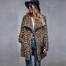 Load image into Gallery viewer, European and American Women's Fur Imitation Coat Women's Autumn and Winter Mid Long Woolen Coat
