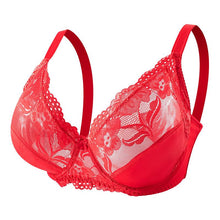 Load image into Gallery viewer, Large Size U-shaped Backless Sexy Bra Bra Cup Lace Comfortable Breathable Underwear Women
