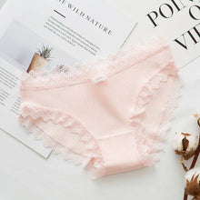 Load image into Gallery viewer, CINOON Sexy Lace Panties Women's Cotton Underwear Seamless Cute Bow Briefs Soft Comfort Lingerie Female Sexy Underpants
