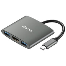 Load image into Gallery viewer, 3 in 1 Extension Hub USB Type C to HDMI / USB 3.0 Adapter Converter Type-C Docking Station Data Hub for Laptop Computer PC Macbook
