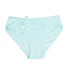 Load image into Gallery viewer, Plus Size Panties Cotton Women Underwear Bow Bikini Sexy Briefs Mid Waist Lingerie 2XL-4XL 6 Pcs/set
