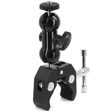 Load image into Gallery viewer, SLR Camera Arm Peanut Clip Bracket Crab Claw Monitor Hand Bracket Ball Head Cold Boot Clamp Monopod
