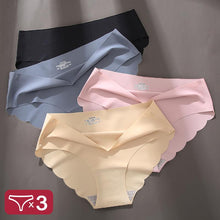 Load image into Gallery viewer, 3PCS/Set Women Panties Sexy Seamless Underwear Pantys Lingerie for Female Underpants Soft Solid Color Low-Rise Briefs Intimates
