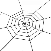 Load image into Gallery viewer, 1.5m Stretchy Spider Web Halloween Cobweb Terror Party Decoration Haunted Handing Room House Halloween Decoration for Home Yard
