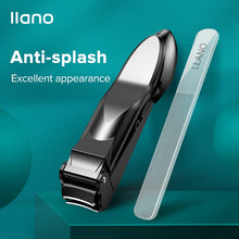 Load image into Gallery viewer, Nail Clippers Stainless Steel Anti Splash Fingernail Cutter Manicure Tools Bionics Design Nail Trimmer Pedicure Scissor
