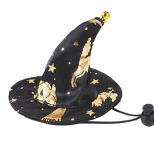Load image into Gallery viewer, Halloween Pet Dog Cat Wizard Cloak Suit Creative Cape Cap Cloak Costume
