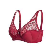 Load image into Gallery viewer, Sexy Lace Bra Women Floral Underwire Bralette Plus Size Lingerie Thin Ladies Intimates Femme Backless Brassiere Push Up Bras
