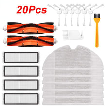 Load image into Gallery viewer, 20PCS Hepa Filter Main Brush Mop Cloth Replacement Kits for Xiaomi Mijia 1C  Robot Vacuum Cleaner Part Accessories
