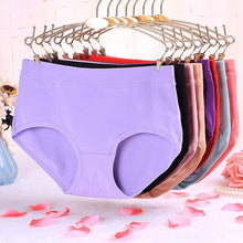 Load image into Gallery viewer, FallSweet 3pcs/lot! Cotton Women Panties Middle Waist Comfortable Briefs
