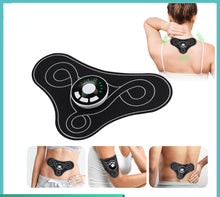 Load image into Gallery viewer, Mini Electric Massager 8 Mode Arm Leg Shoulder Back Neck Body Massager Pain Relief Micro-current Pulse Cervical Massage Sticker
