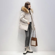 Load image into Gallery viewer, Large Size Women Winter Warm Short Down Cotton Coat Loose Casual Hooded Jacket Outwear
