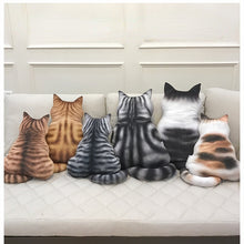Load image into Gallery viewer, Cat Doll 3D Cat Back Shadow Doll Gift Plush Toy Cat Simulation Doll
