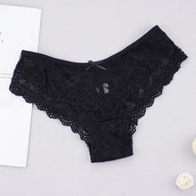 Load image into Gallery viewer, Women's Panties Underwear Sexy Lace Panties Temptation Female Low Waist Briefs Plus Size Underpant
