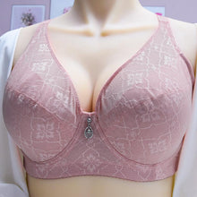 Load image into Gallery viewer, Push Up Bra Full Coverage Underwire Underwear for Women Bralette Sexy Plus Size Brassiere E F Cup
