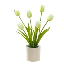 Load image into Gallery viewer, Six-Headed Tulip Bonsai Artificial Flower Creative Artificial Home Decorations
