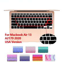 Load image into Gallery viewer, Keyboard Protectors  Silicone English Keyboard Skin Cover Protector For MacBook
