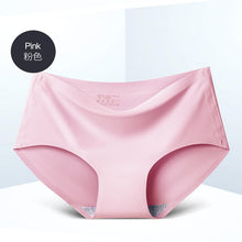 Load image into Gallery viewer, Women's Fashion Seamless Elastic Underwear Breathable Quick-Dry Ice Silk Panties Briefs Comfy High Quality
