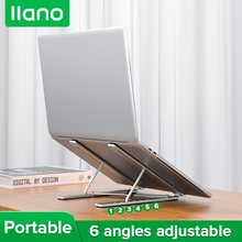 Load image into Gallery viewer, llano 6-Gear Foldable Laptop Stand Portable Aluminum Alloy Notebook Computer Holder Tablet Bracket for 11-17.3 inch Laptop
