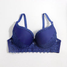 Load image into Gallery viewer, Solid Color Women Large Size Bra 38D 40D 42D 44D 46D 48D Femme Plus Size Lingerie Underwire Mold Cup Bra
