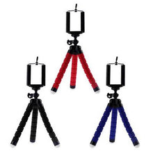 Load image into Gallery viewer, Sponge Tripod Mobile Phone Universal Octopus Bracket Octopus Self Timer
