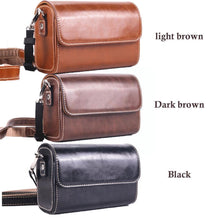 Load image into Gallery viewer, for Canon G7x25 Sony ZV1 Black Card RX1007 Leather Bag Single LX10ZS220 Camera Ricoh Bag GR3 Universal Case For Micro G8M6
