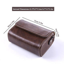 Load image into Gallery viewer, for Canon G7x25 Sony ZV1 Black Card RX1007 Leather Bag Single LX10ZS220 Camera Ricoh Bag GR3 Universal Case For Micro G8M6
