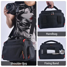 Load image into Gallery viewer, Professional DSLR Camera Bag Waterproof Digital Camera Shoulder Bag Video Camera Case For Sony Lens Canon Nikon Pouch
