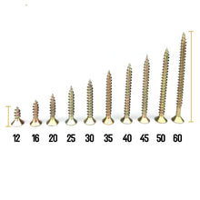 Load image into Gallery viewer, 20 pcs Cross head self - tapping screw dry wall nail with hard flat head wood screw fiber nail m3 m4 m5 Screws
