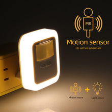 Load image into Gallery viewer, led Night light Motion Sensor Light Bedroom Decor Lamp Home Staircase Closet Aisle Decorative Night Lamp Christmas Gift
