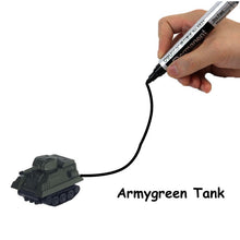 Load image into Gallery viewer, magical track toys inductive tank car model car robot penguin following by line you draw intelligence development kid's toy
