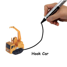 Load image into Gallery viewer, magical track toys inductive tank car model car robot penguin following by line you draw intelligence development kid's toy
