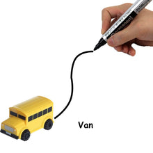 Load image into Gallery viewer, magical track toys inductive tank car model car robot penguin following by line you draw intelligence development kid's toy
