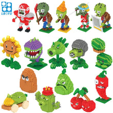 Load image into Gallery viewer, mini building blocks Toys Diamond Granules assembled building blocks  Plant cartoon Zombies gifts
