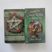 Load image into Gallery viewer, new Tarot deck oracles cards mysterious divination green witch tarot cards for women girls cards game board game
