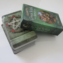 Load image into Gallery viewer, new Tarot deck oracles cards mysterious divination green witch tarot cards for women girls cards game board game
