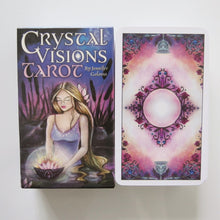 Load image into Gallery viewer, new Tarot deck oracles cards mysterious divination green witch tarot cards for women girls cards game board game
