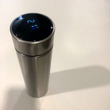 Load image into Gallery viewer, smart digital water bottle keeps cold and heat thermal bottle Stainless Steel Thermos for baby children kids terms
